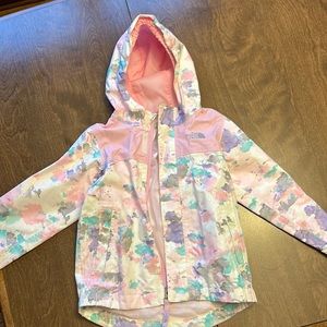 Girls Northface Rain Jacket 3T
